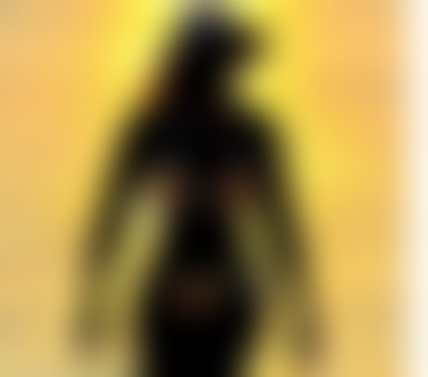 Ebony black lady