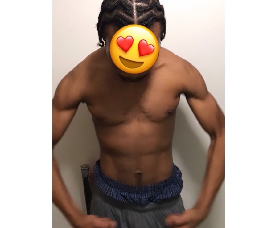 Black Young Fit DL man ready when you are