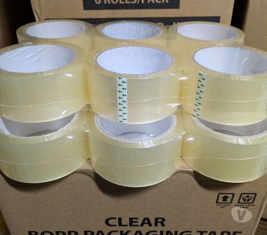 Office Furniture & Pro equipment Staffordshire Cannock Chase - Photos for Clear & Brown Packing Tape 48mm x 66M (Box of 36 Rolls)