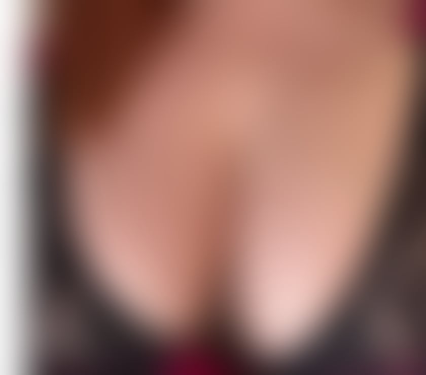 Scottish girl having a great time