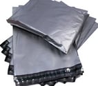 100 Large Grey Postage Mailing Bags 12'' x 16'' Self Seal