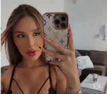 Sexy Brazilian Model Rayane in London first time