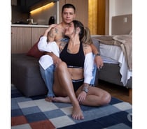 Mia e Oliver real couple, lesbian, female trans 😈🔥