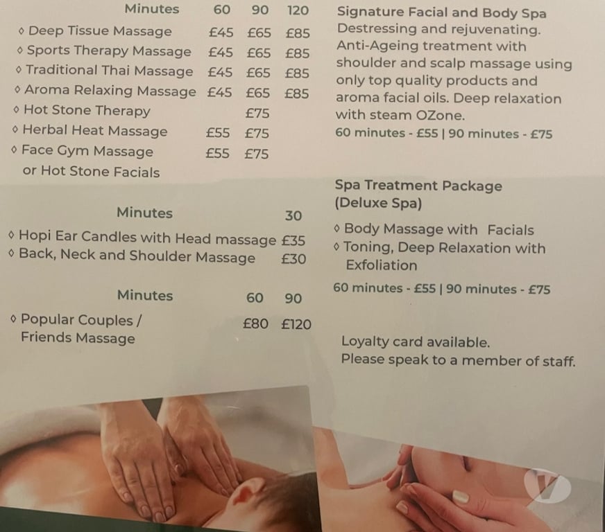 Full body massage Greater Manchester Manchester - Photos for Our Diamond Massage, we offer a variety of professional trea