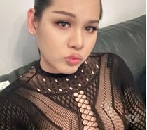 Slim Busty Thai TS Ladyboy with a FAB Surprise new in Town x