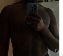 6”4 Black fit muscular guy