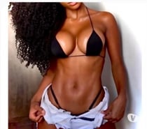 💥NEW💥 PRETTY CHEEKY BLACK LADY 💋 QUEEN STRAPON 👑