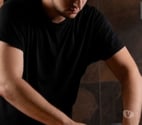 Relaxing body massage by male massage therapist Beven