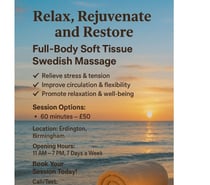 Professional male massage therapist