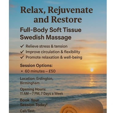 Massage Erdington Birmingham - Photos for Professional male massage therapist