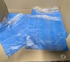 Box Blue Vest Carrier Bags (750 Bags)