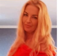 Massage by blonde female