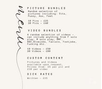 Pre-Made Content Available | Custom Requests Welcome