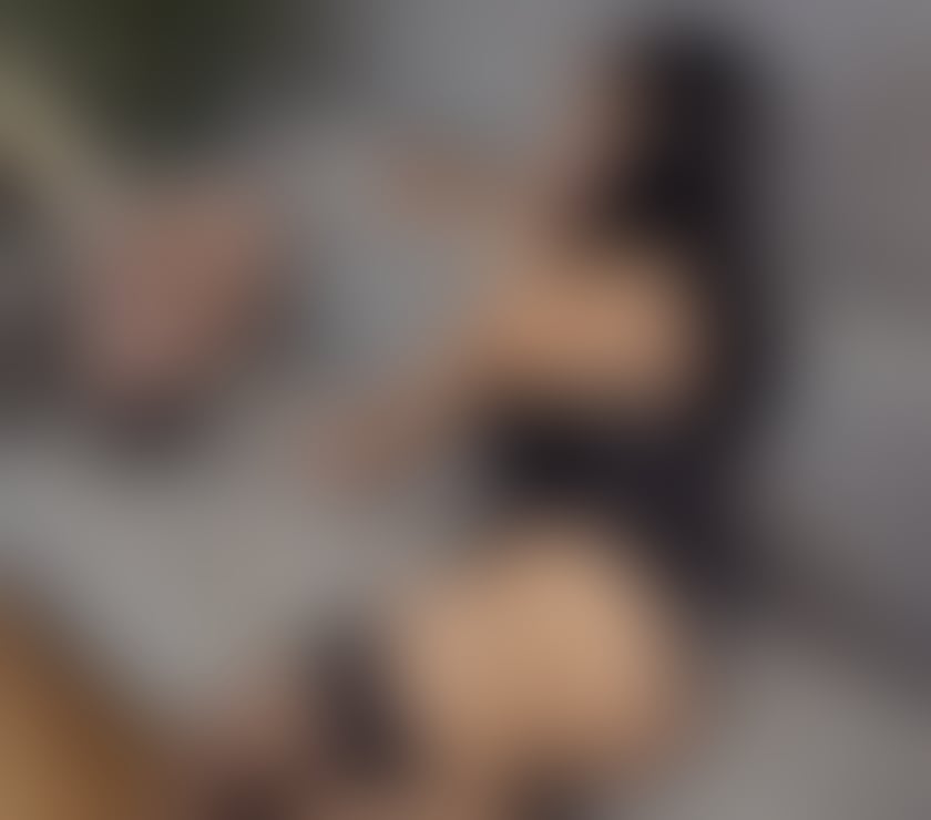 Mixed Race Slim Curvy Girl