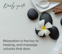 Professional male massage therapist