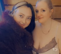 BBW Bi British Duo 🖤 what dreams are made of