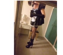 TV Maid for you. Submissive crossdresser