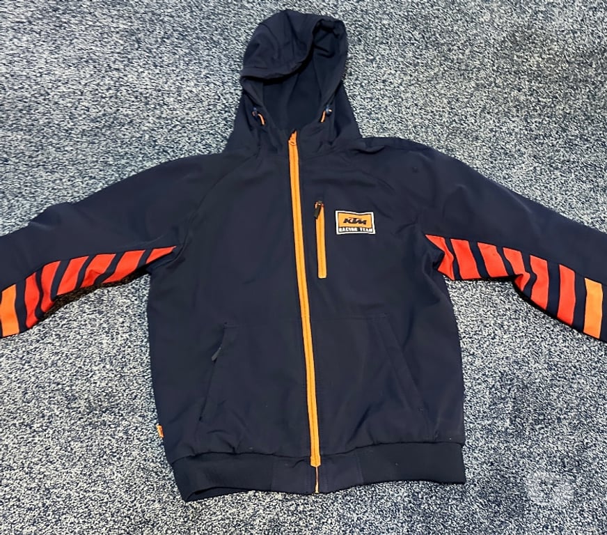 Miscellaneous Tyne and Wear Sunderland - Photos for KTM Moto Jacket | Navy & Orange | Level 1 Protective Armor