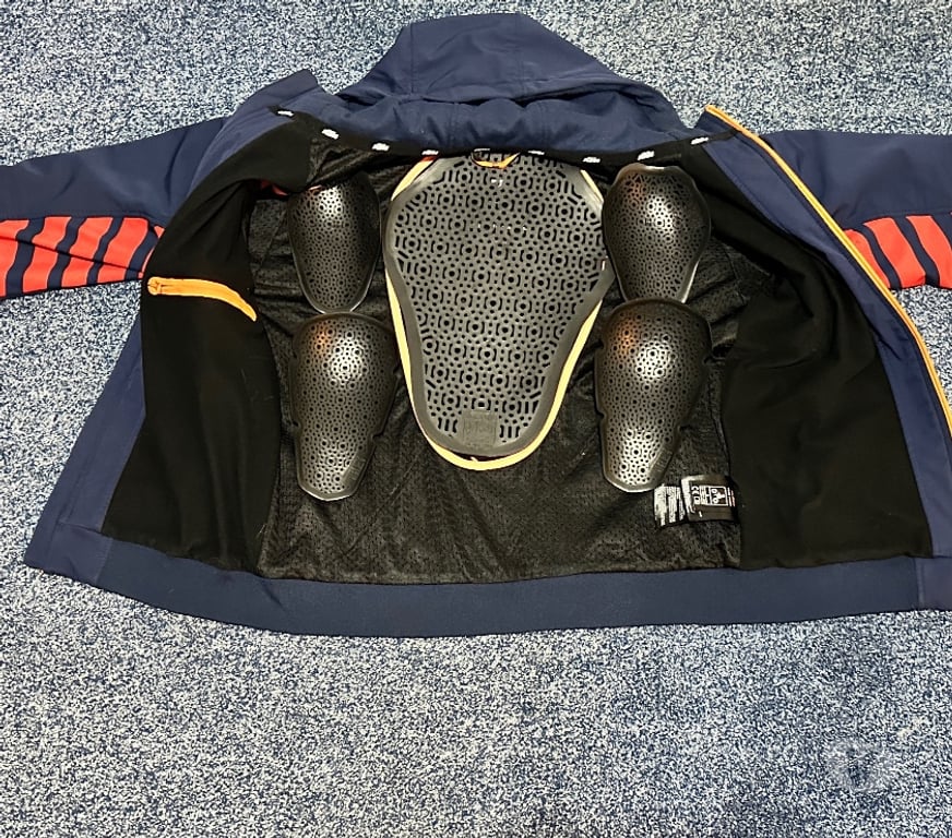 Miscellaneous Tyne and Wear Sunderland - Photos for KTM Moto Jacket | Navy & Orange | Level 1 Protective Armor