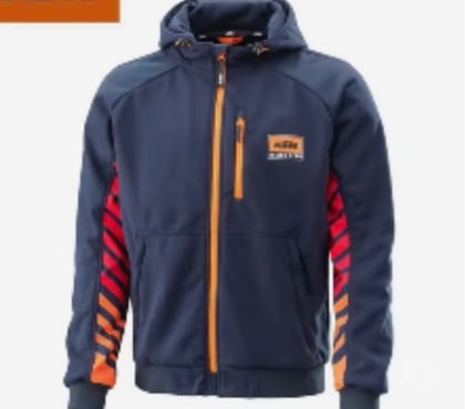 Miscellaneous Washington Sunderland - Photos for KTM Moto Jacket | Navy & Orange | Level 1 Protective Armor