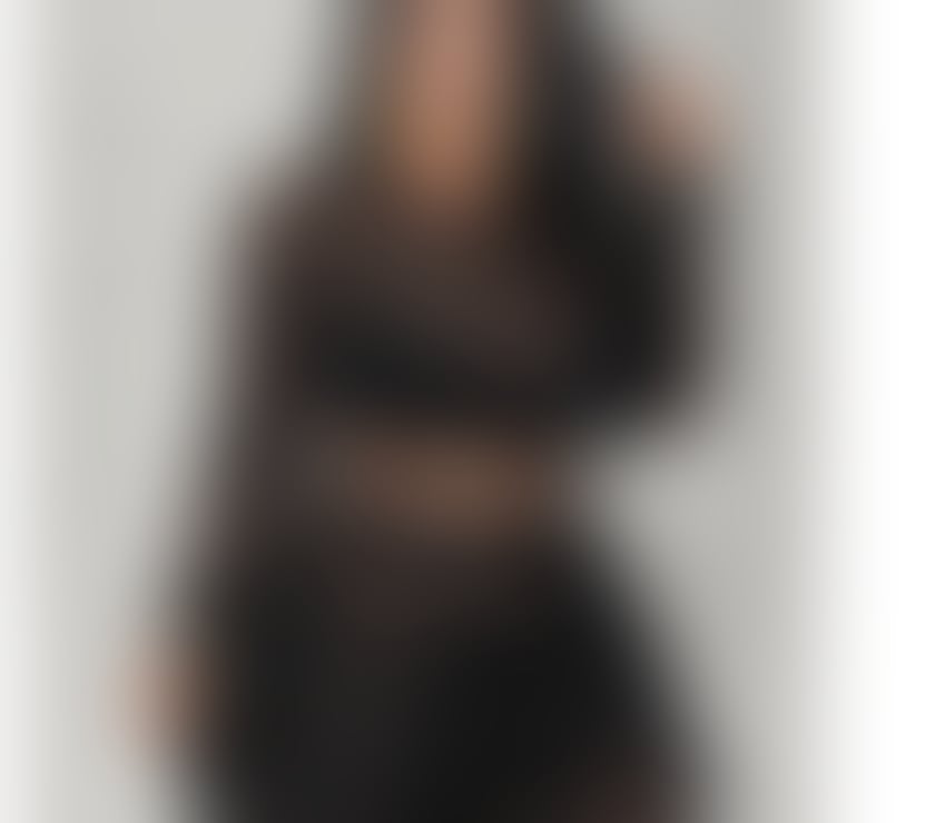 British Mix Race Beauty with Magic hands toe curling massage