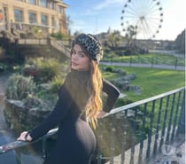 BEAUTIFUL BRAZILIAN IN THE CITY 🇧🇷🔥