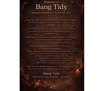 Other Services Horsham Town Centre Horsham - Photos for Bang Tidy discreet cleaning service