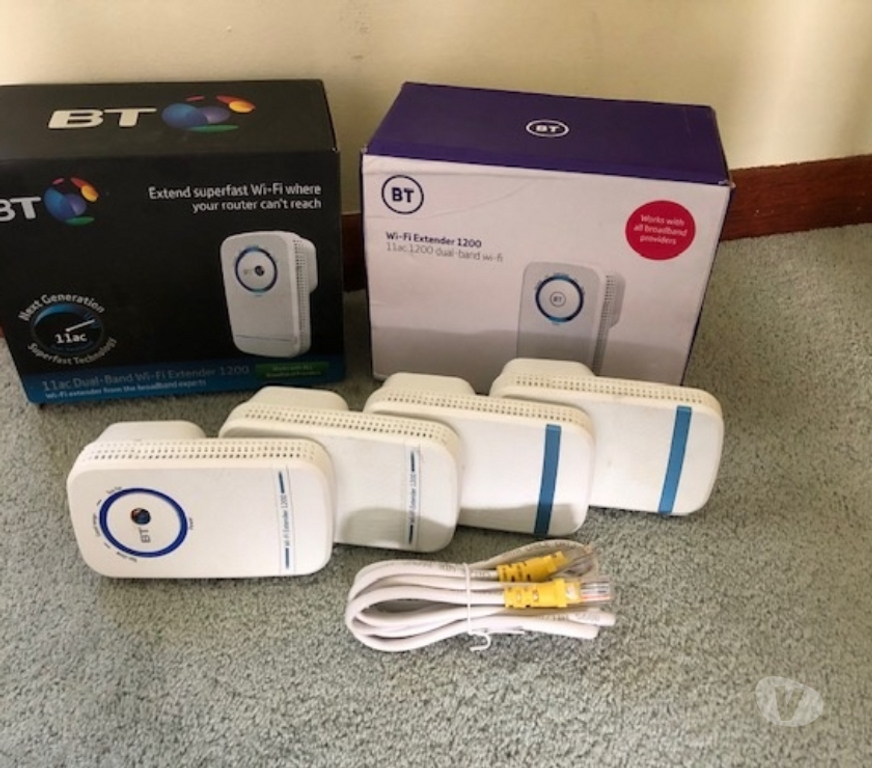 Office Furniture & Pro equipment Essex Maldon - Photos for BT 11ac Dual-Band Wi-Fi Extender 1200 x4
