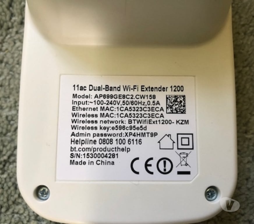 Office Furniture & Pro equipment Essex Maldon - Photos for BT 11ac Dual-Band Wi-Fi Extender 1200 x4