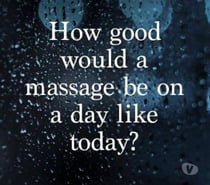 Professional male massage therapist