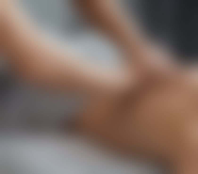 Soft and relaxing massage by younger male