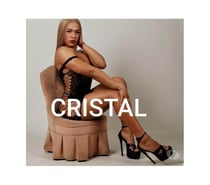 Hi, I'm CRISTAL— a stunning 29-year-old Brazilian LADY BOY