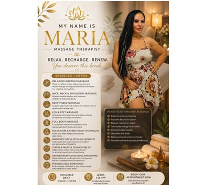  Escorts Burley Leeds - Photos for Swedish massage by Maria