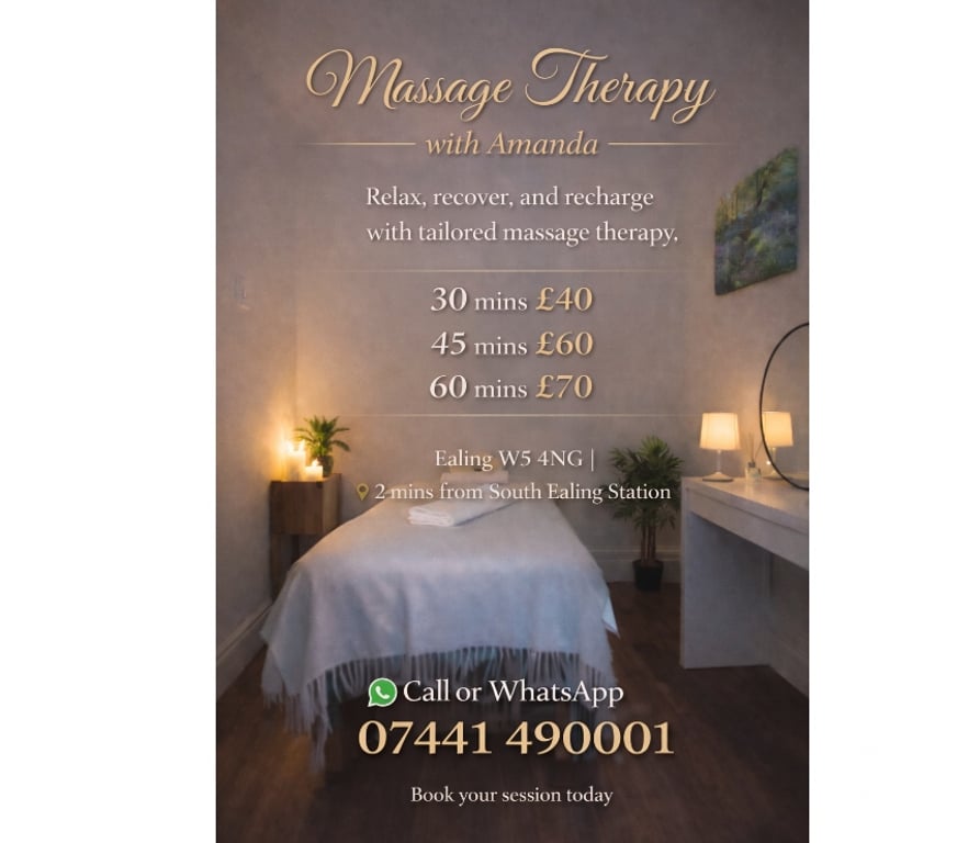 Full body massage West London Ealing Broadway - West London - Photos for Professional Massage Therapy private studio