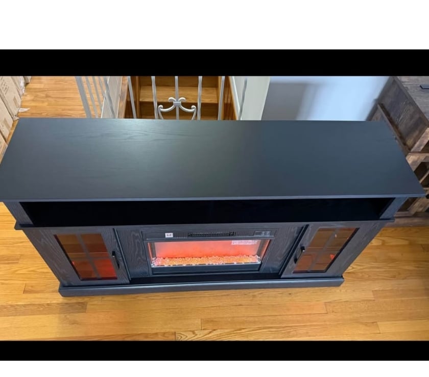 Furniture East Lothian Aberlady - East Lothian - Photos for Black Electric Fireplace TV Stand