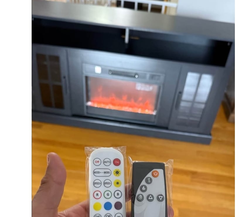 furniture for sale Aberlady East Lothian - Photos for Black Electric Fireplace TV Stand