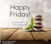 Male massage therapist