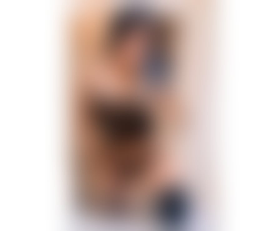 Brunette girl in the city