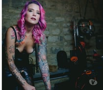 sensual and flirty dominatrix