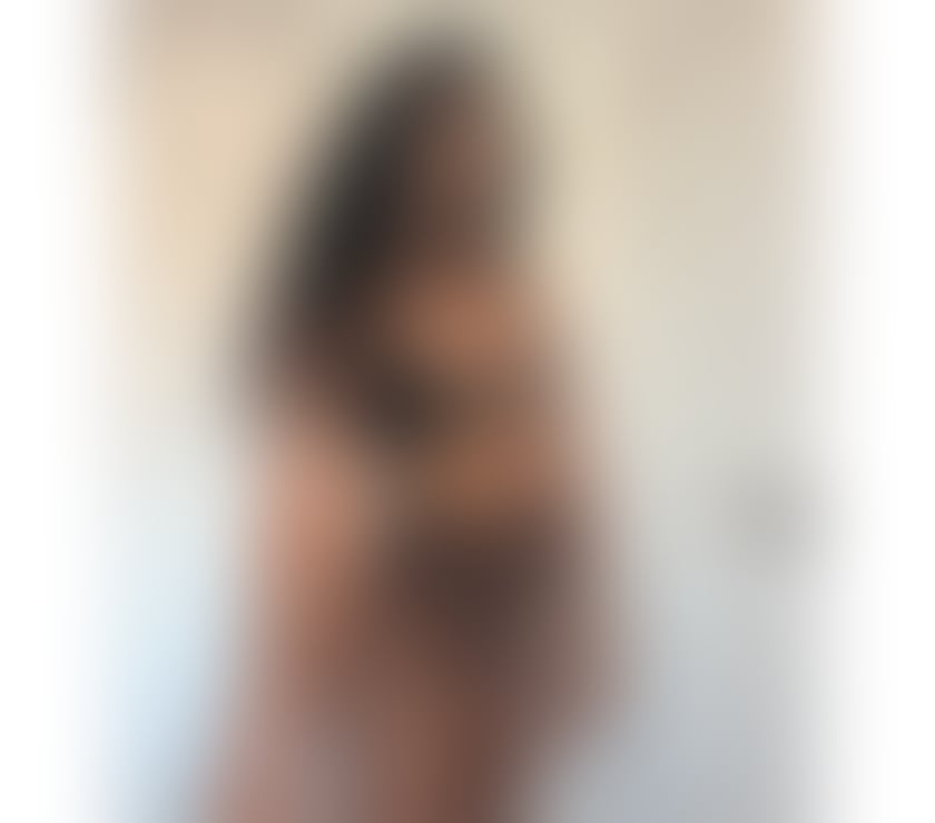 Slim Brazilian brunette with curly hair