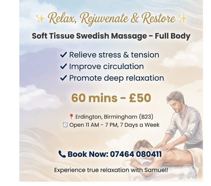  massage Erdington Birmingham - Photos for Male massage therapist