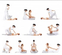 Young Brazilian woman Massage