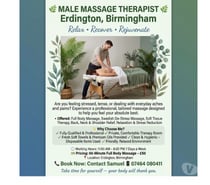Male massage therapist