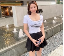 Asian girl with professional massage skill