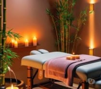 Relaxing Massage with African Girl