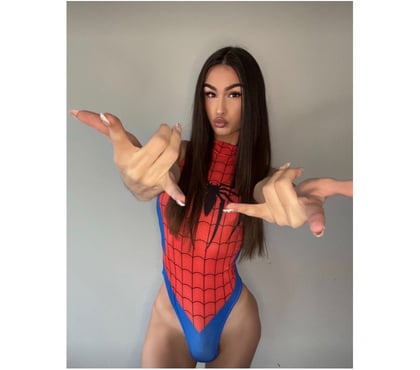 Transsexual Escorts Birmingham City Centre Birmingham - Photos for CHOLE STAR TS SPIDER WOMAN 🕸 real pictures