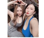 Asian escort duo
