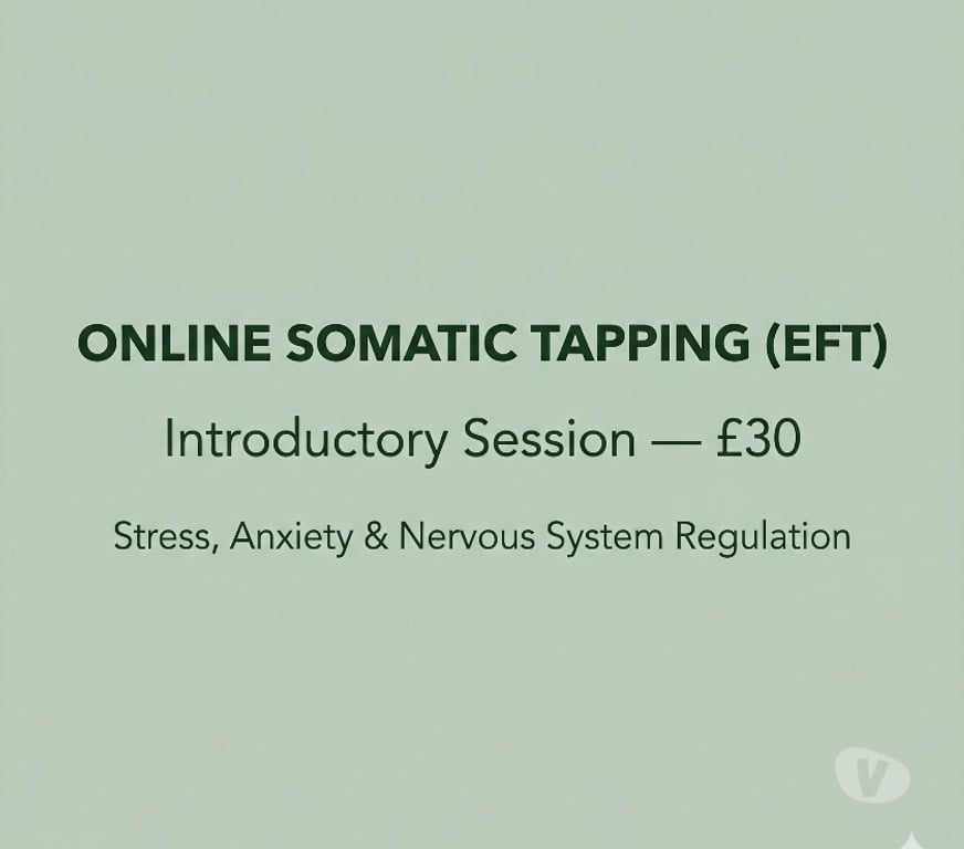Health-Beauty South East London Canada Water Station - South East London - Photos for Online Somatic Stress Relief & Anxiety Tapping – £30