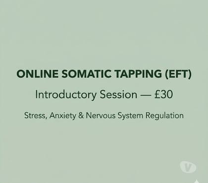 Health-Beauty Canada Water Station South East London - Photos for Online Somatic Stress Relief & Anxiety Tapping – £30