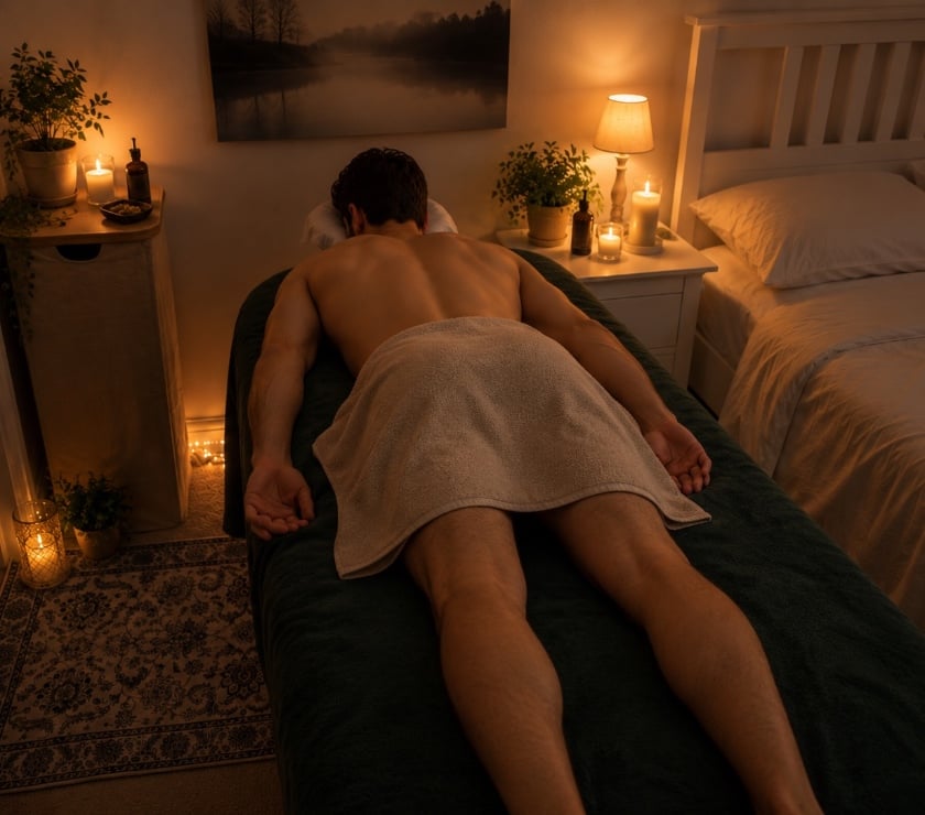 Professional massage Newtownards Ards and North Down - Photos for Men’s Massage from home